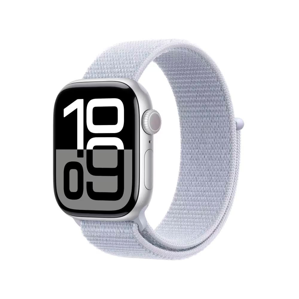 Imagem Apple Watch Series 10 Gps + Cellular Caixa De Alumínio 42 Mm E Pulseira Loop Esportiva