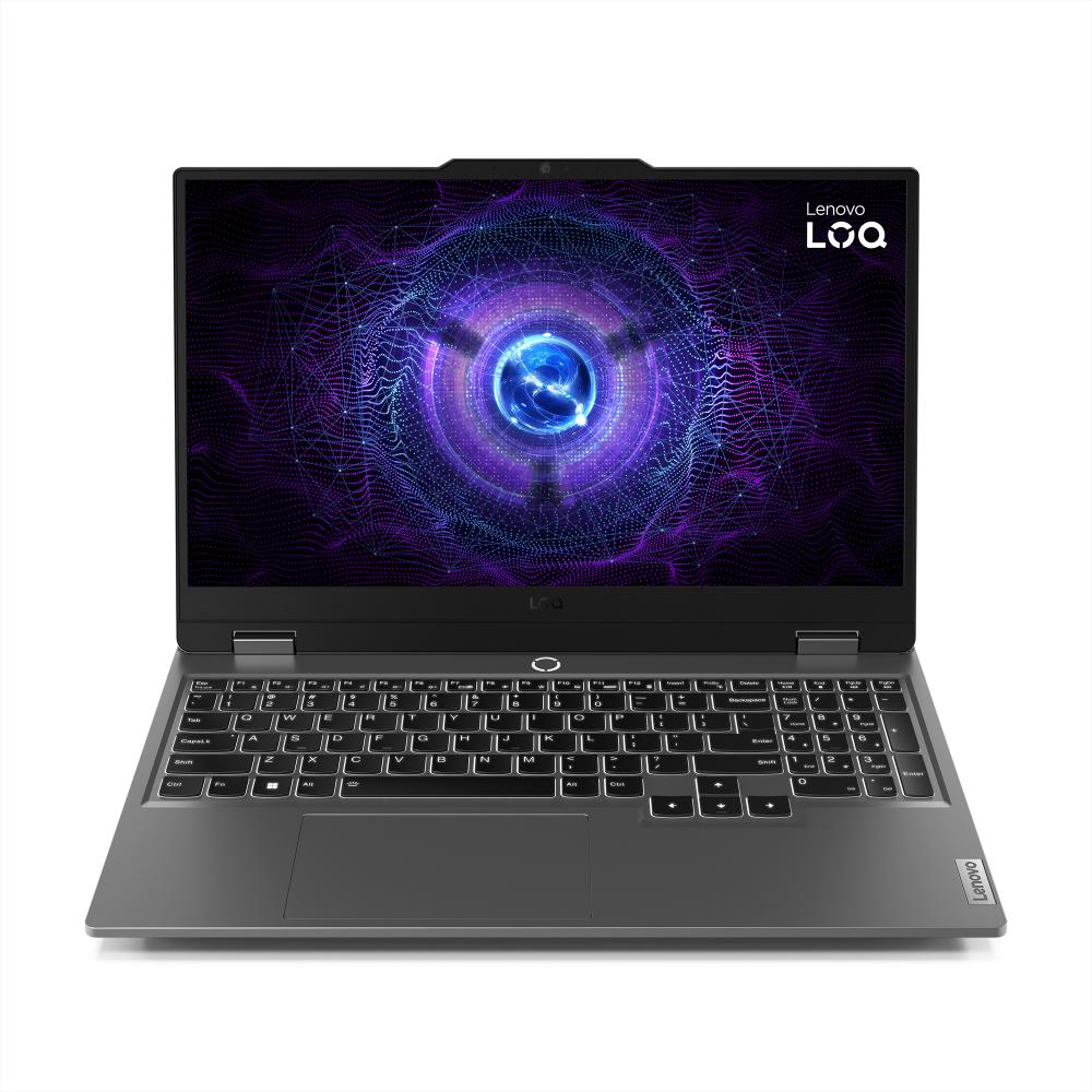Imagem Notebook Lenovo Loq 15Irx9 Intel Core I7-14700Hx 16Gb 512Gb Ssd Rtx 4060 Windows 11 15.6" - 83Kh0002br Luna Grey