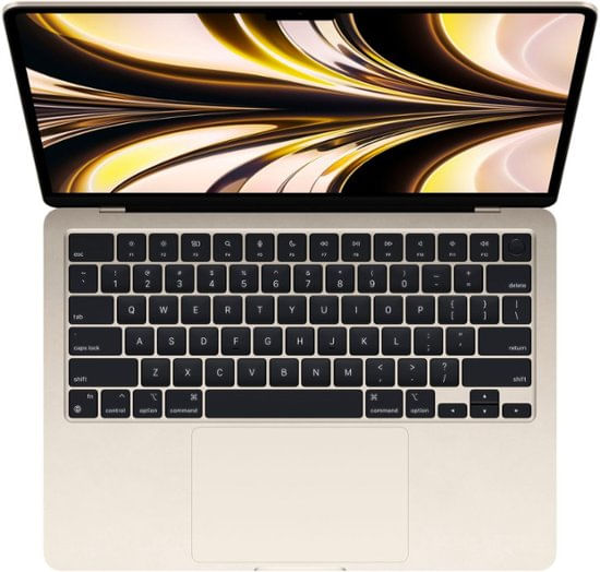 Imagem Macbook Air 13.6 Apple M2 Chip - 8Gb 256Gb Ssd Starlight