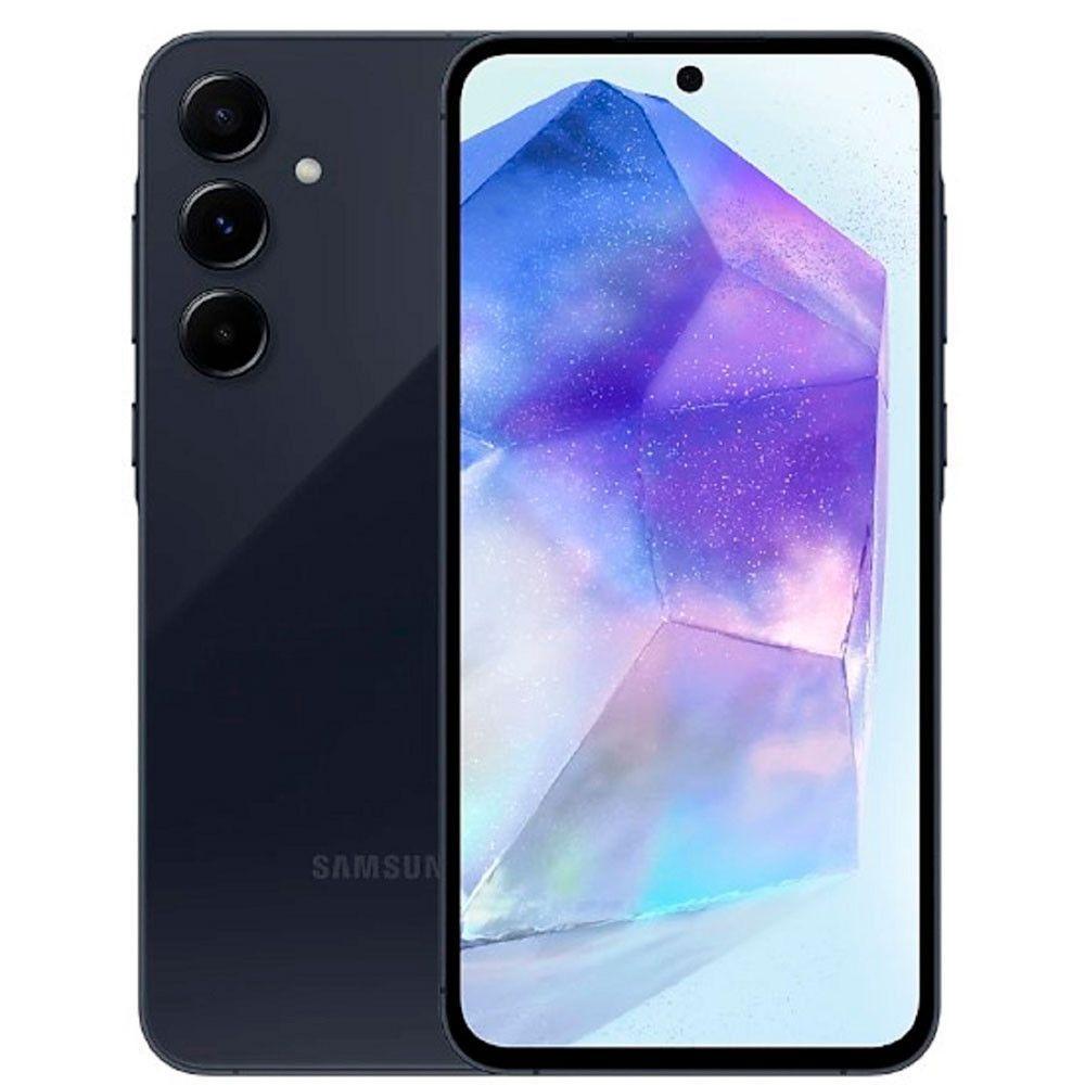 Imagem Smartphone Galaxy A55 A556ezkmzto 5G 256Gb 8Gb Ram Samsung Azul Escuro