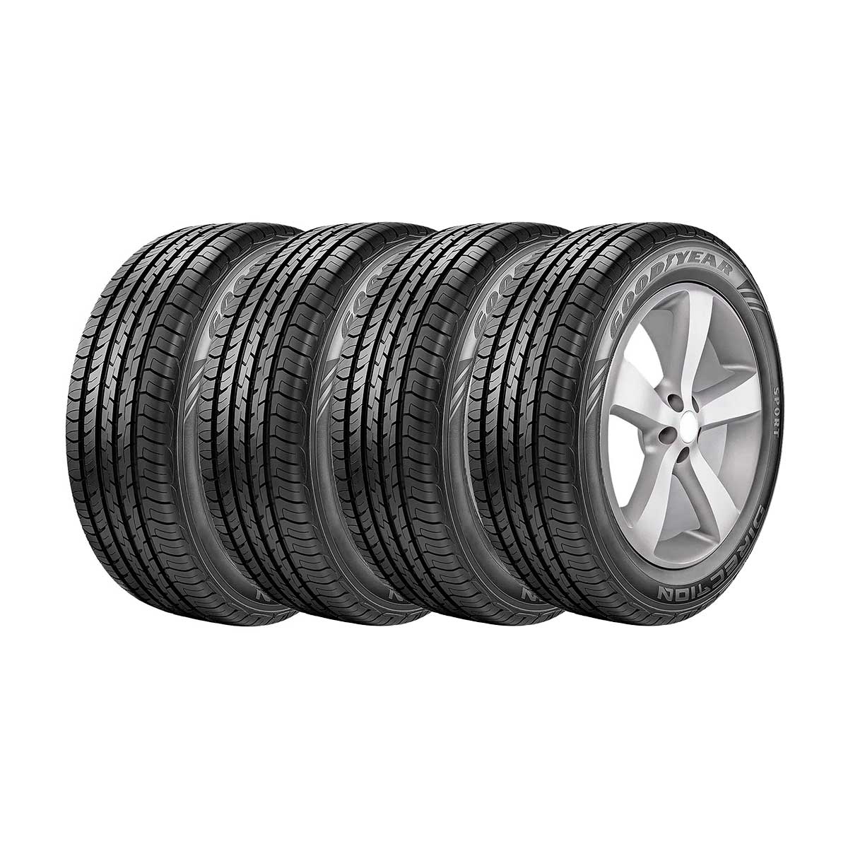 Kit 4 Pneus Aro 15 18565R15 Goodyear Direction Sport 8