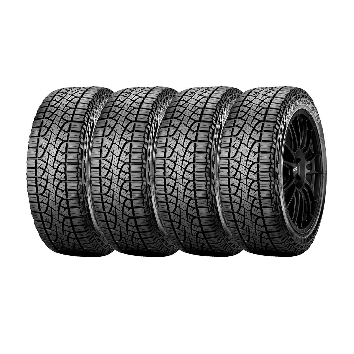 Kit 4 Pneus Aro 17 Pirelli 225 65R17 102H Scorpion