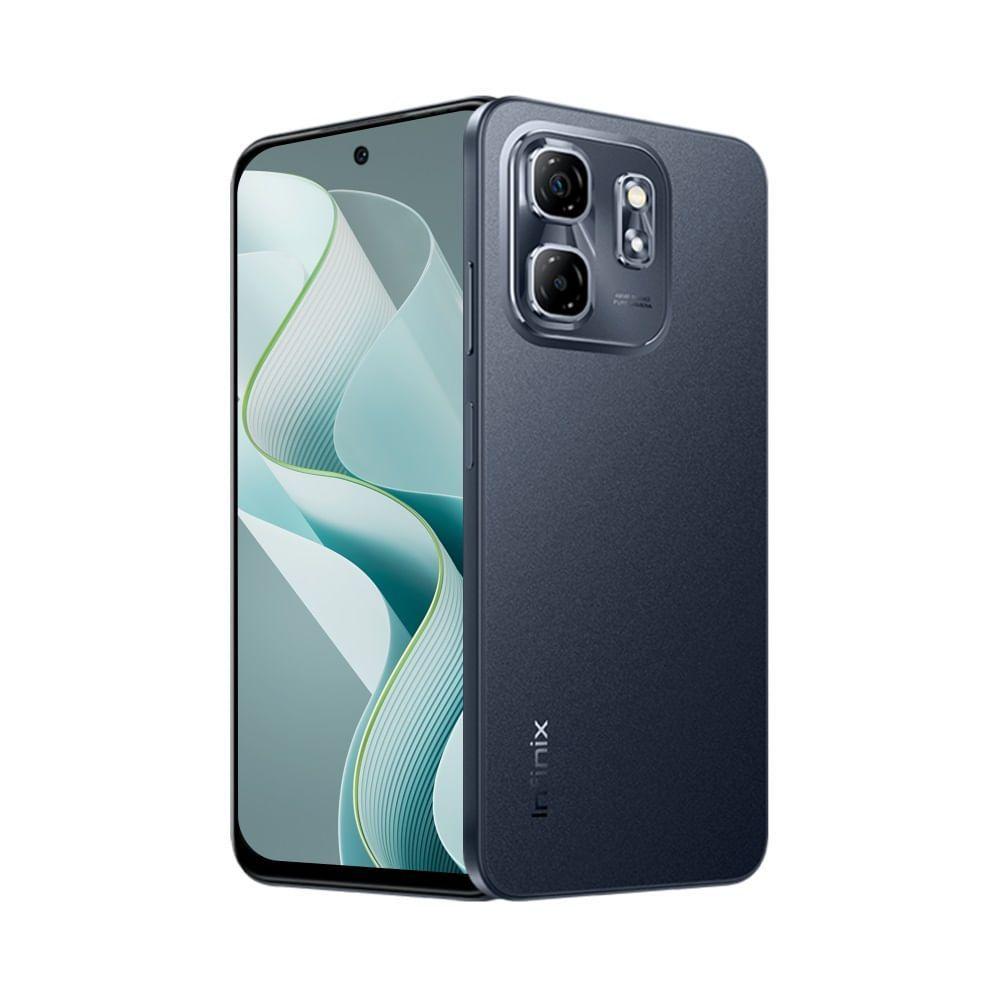 Imagem Smartphone Infinix Hot 50I 4Gb Ram 256Gb 4G Câmera Dupla 48Mp + Selfie 8Mp Nfc 5000Mah 6,7 120Hz - Preto Obsidiana