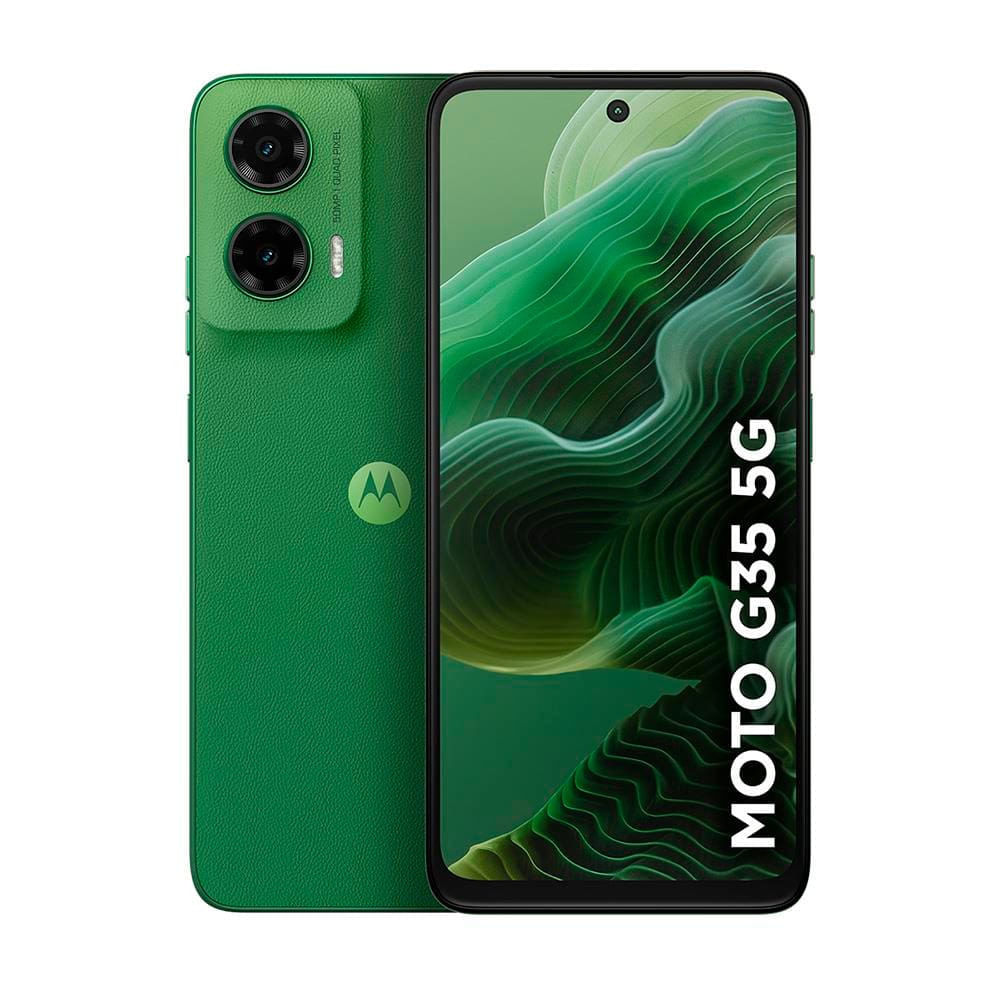 Imagem Smartphone Motorola Moto G35 5G, 128Gb, 12Gb Ram Boost, Processador Octa-Core, Câmera Traseira 50Mp + 8Mp, Selfie De 16Mp E Tela De 6.7