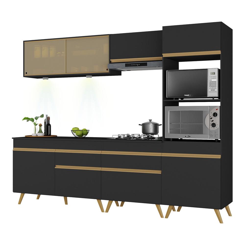 Preto/Dourado