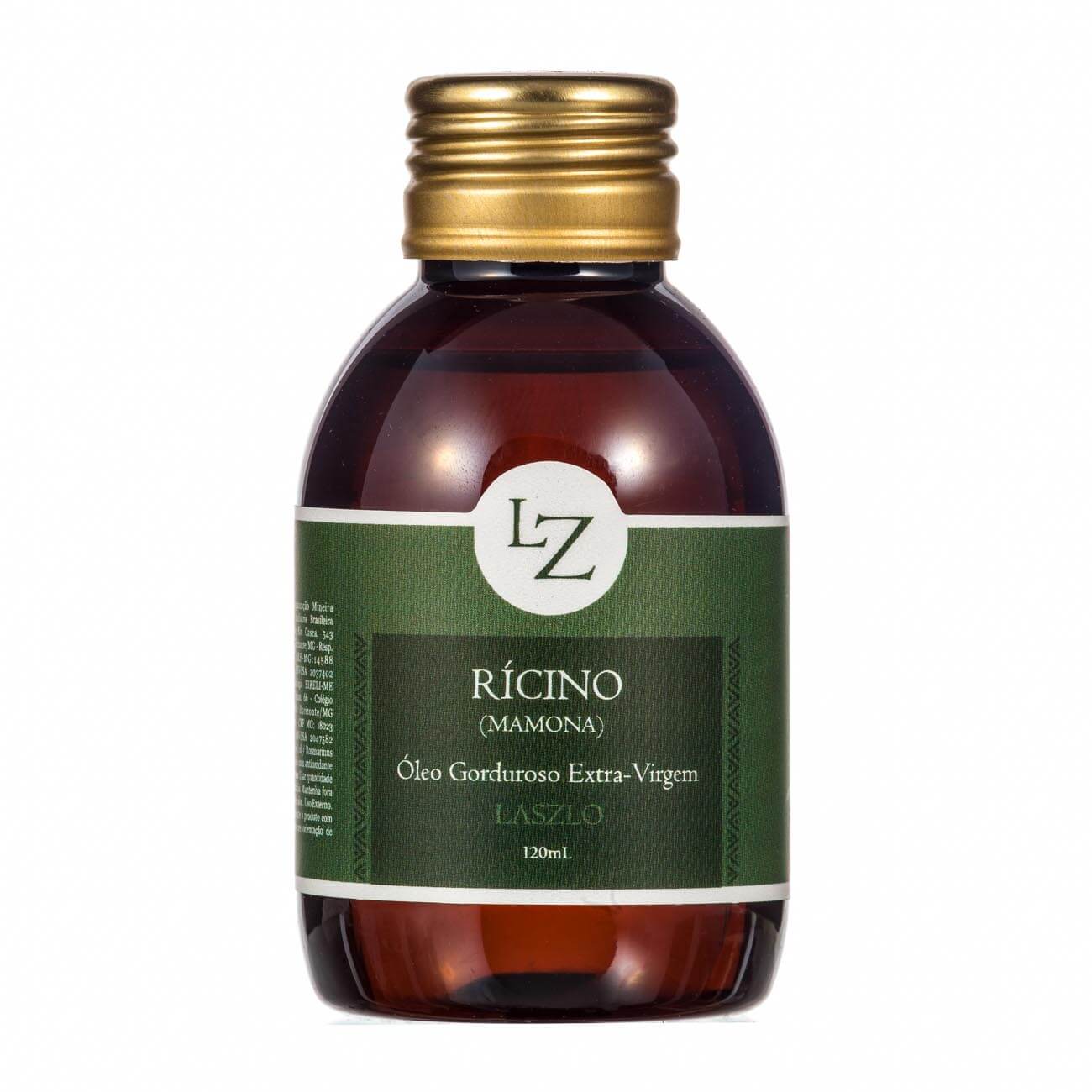 Óleo Vegetal De Rícino (Mamona) Extra Virgem 120Ml ¿ Laszlo
