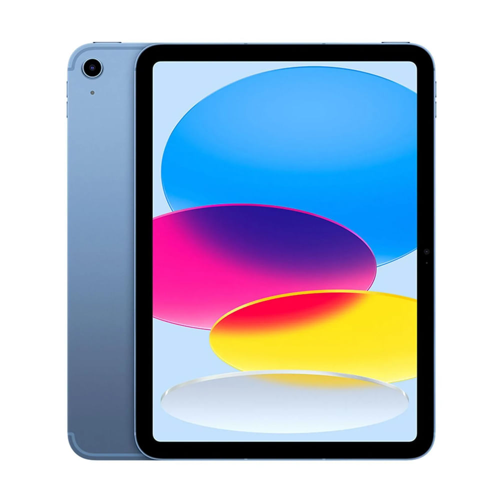 Imagem Ipad Apple (10ª Geração) A14 Bionic (10,9´´, Wi-Fi + Cellular, 64Gb) - Azul
