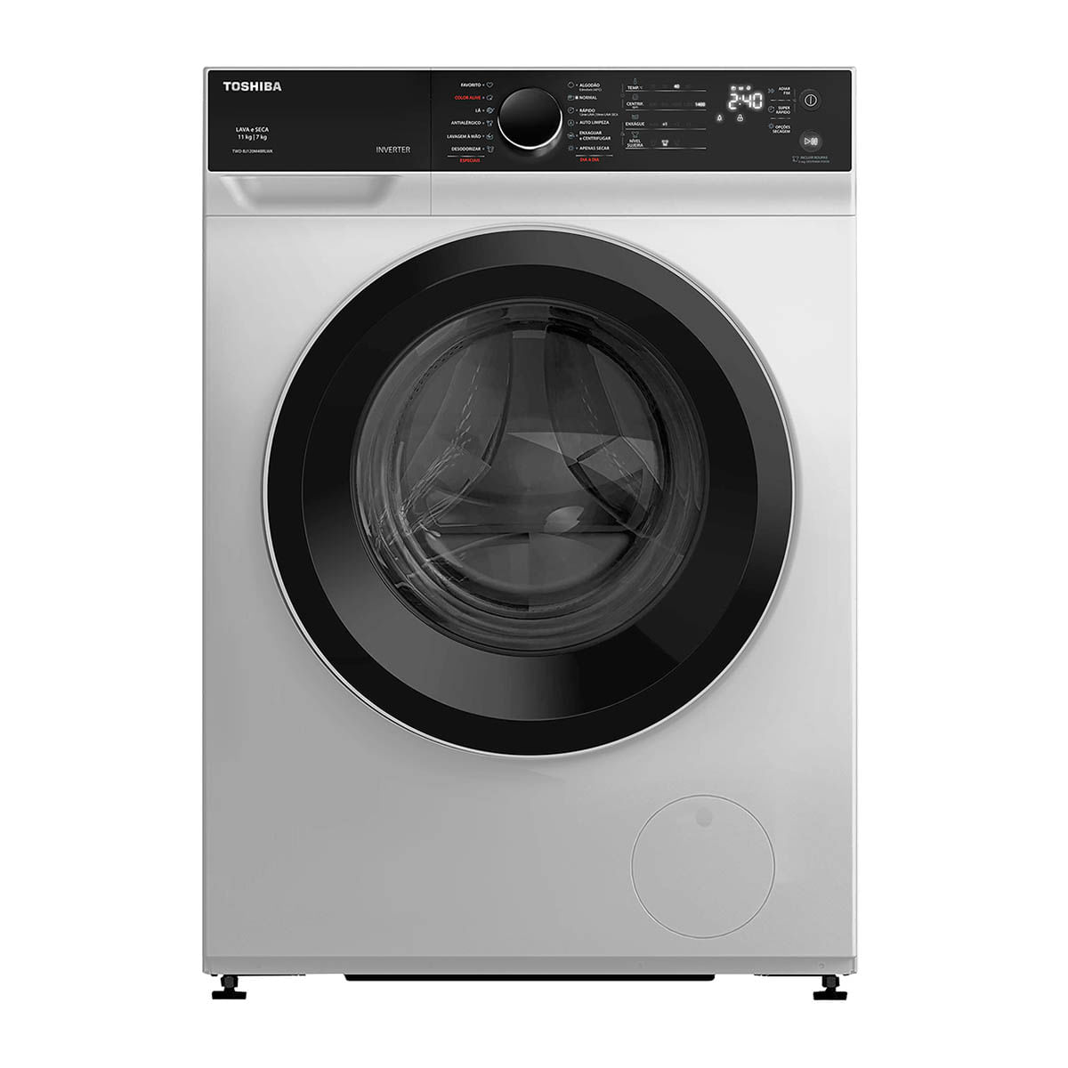 Lava E Seca Toshiba Great Waves 11Kg Branco 127V