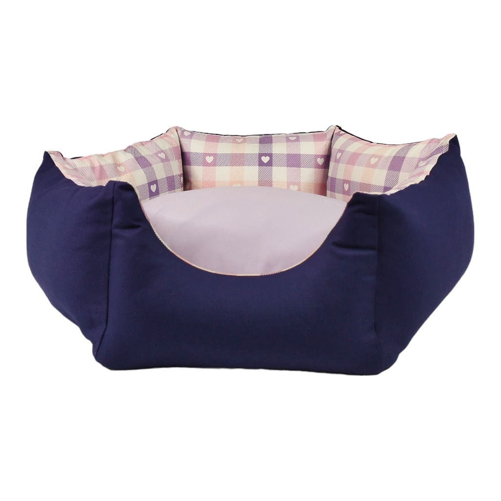 Roxo Azulado Coração