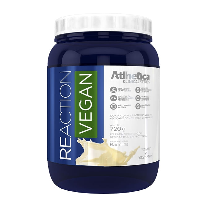 Reaction Vegan (720G) - Atlhetica Clinical Series - Chocolate