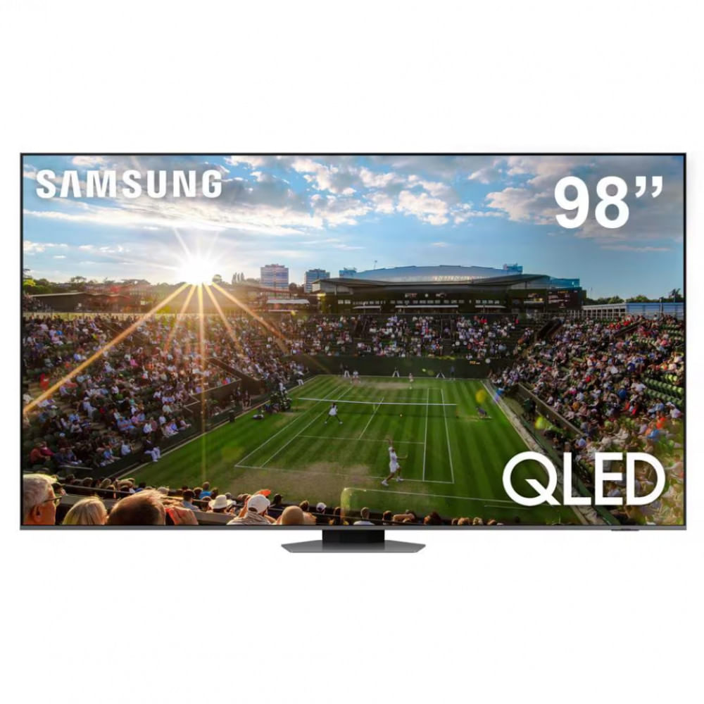 Imagem Smart Tv Qled 98 4K Samsung 98Q80c Com Gaming Hub, Freesyncm, Smartthings Wi-Fi Bluetooth Usb