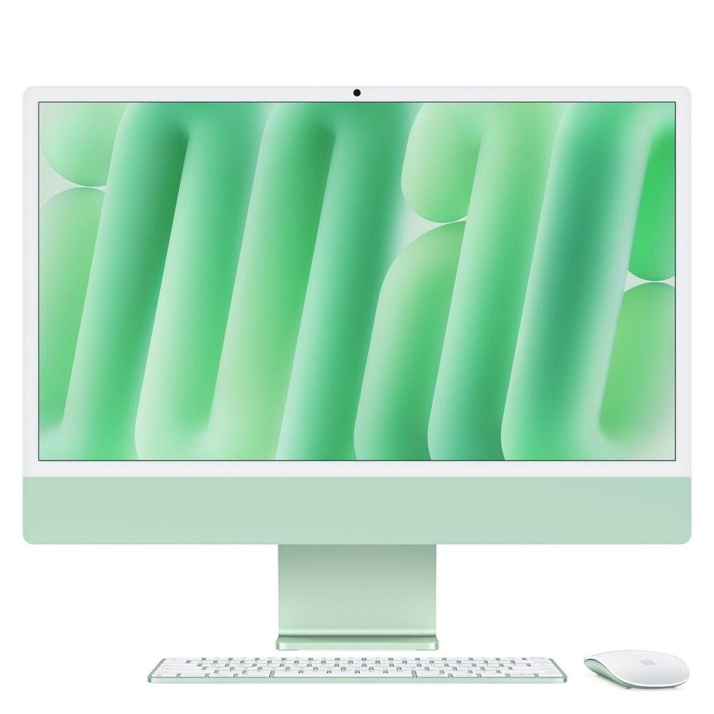 Imagem Imac 24", M4, Cpu 10 Núcleos E Gpu 10 Núcleos, Memória Unificada 24Gb, 512Gb Ssd - Verde