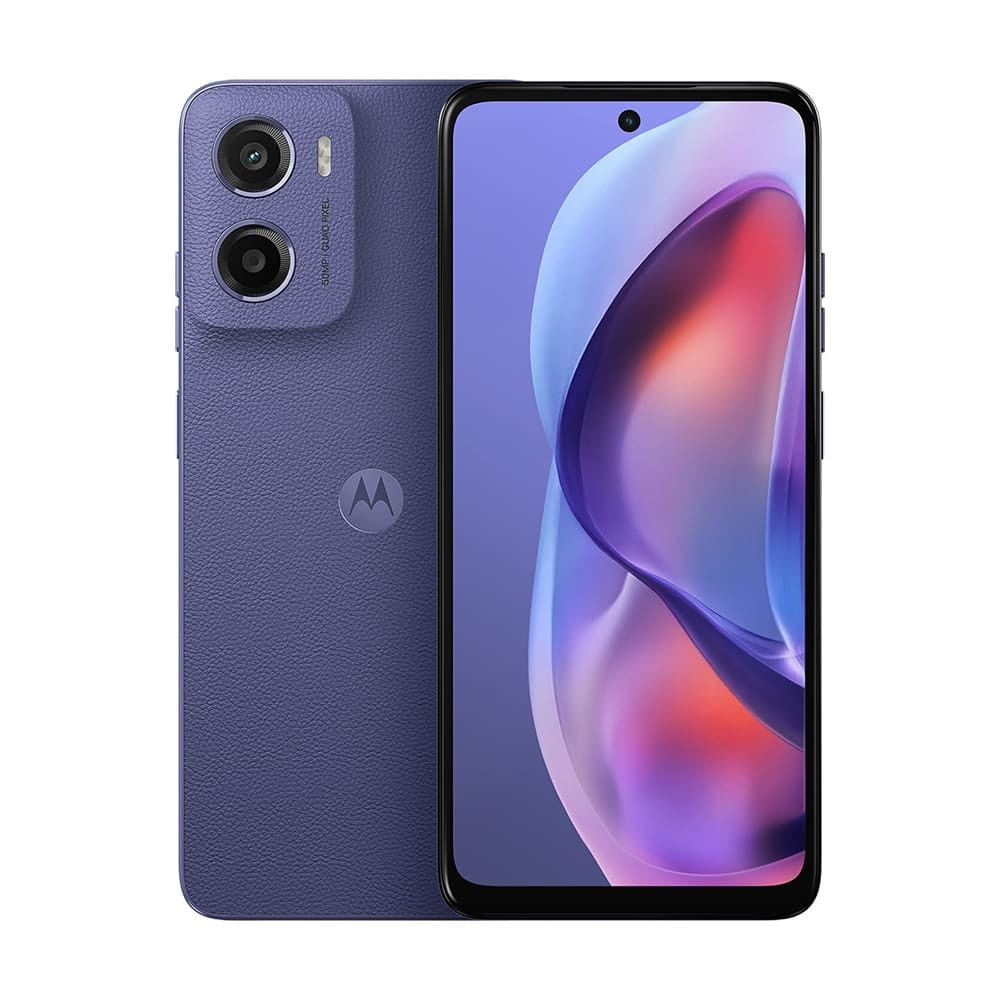Imagem Smartphone Motorola Moto G05 Vegan Leather 128Gb 12Gb 4Gb Ram + 8Gb Ram Boost E Camera 50Mp Ai Bateria De 5200 Mah Tela 6.7 E Superbrillho