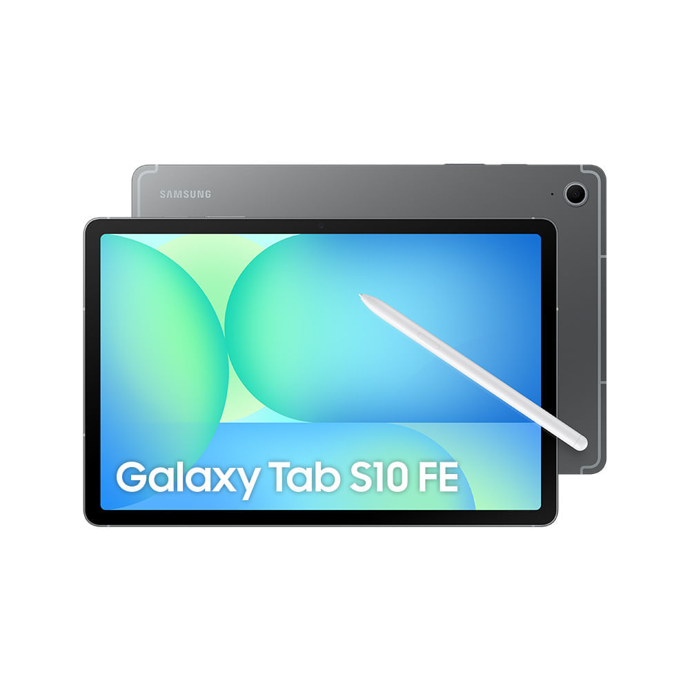 Imagem Tablet Samsung Galaxy Tab S10 Fe Wifi, 128Gb, 8Gb, Tela 10.9" 90Hz, S Pen E Capa Inclusas Cinza