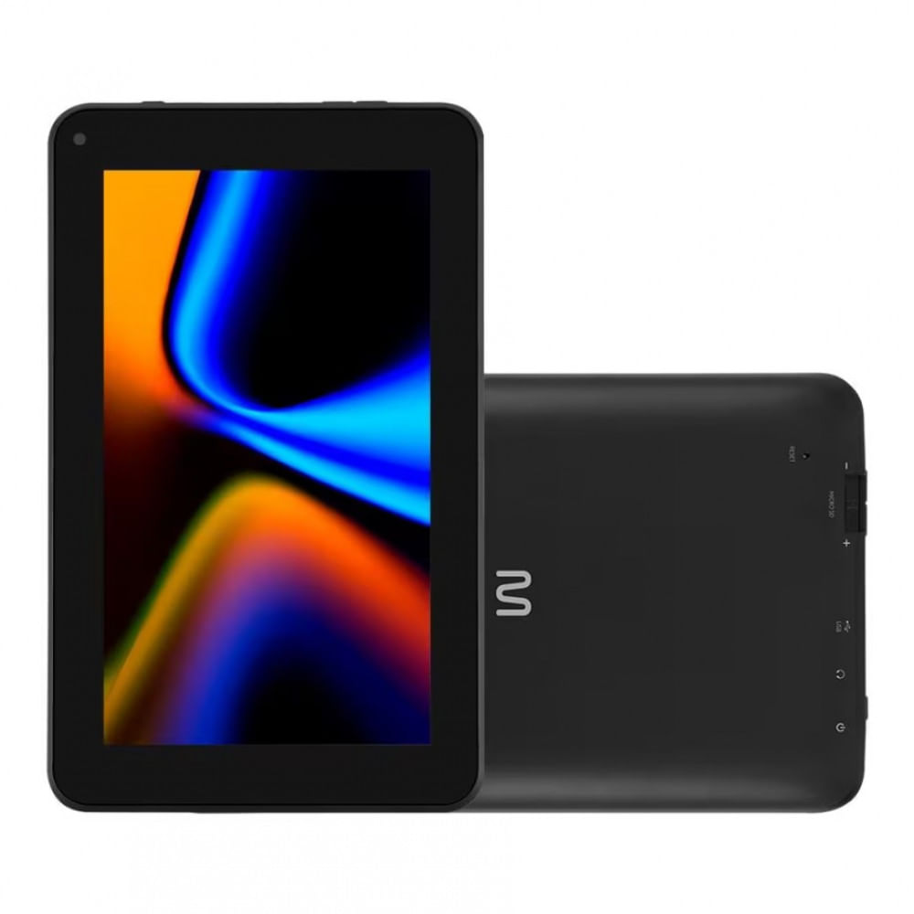 Imagem Tablet Multi M7 Com Tela De 7 Polegadas, 64Gb, Wi-Fi, Android 13 (Go Edition) E Processador Quad Core 4Gb
