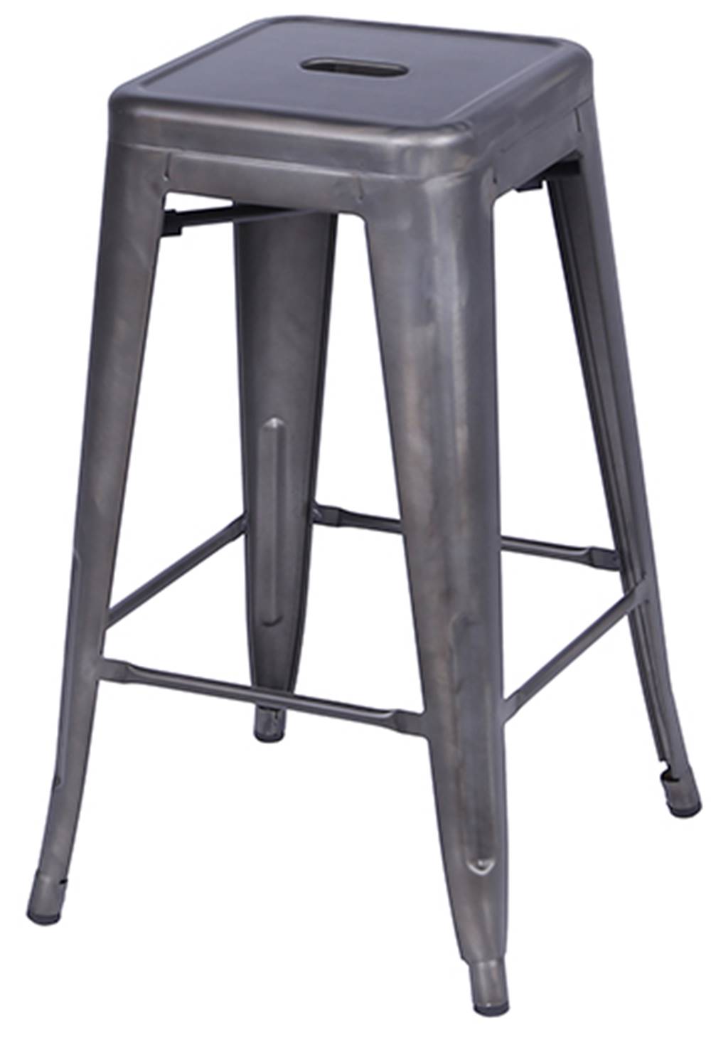 Banqueta Iron 6607 Em Aco 67 Cm Cor Bronze Epoxi - 33108 Sun House Sun House