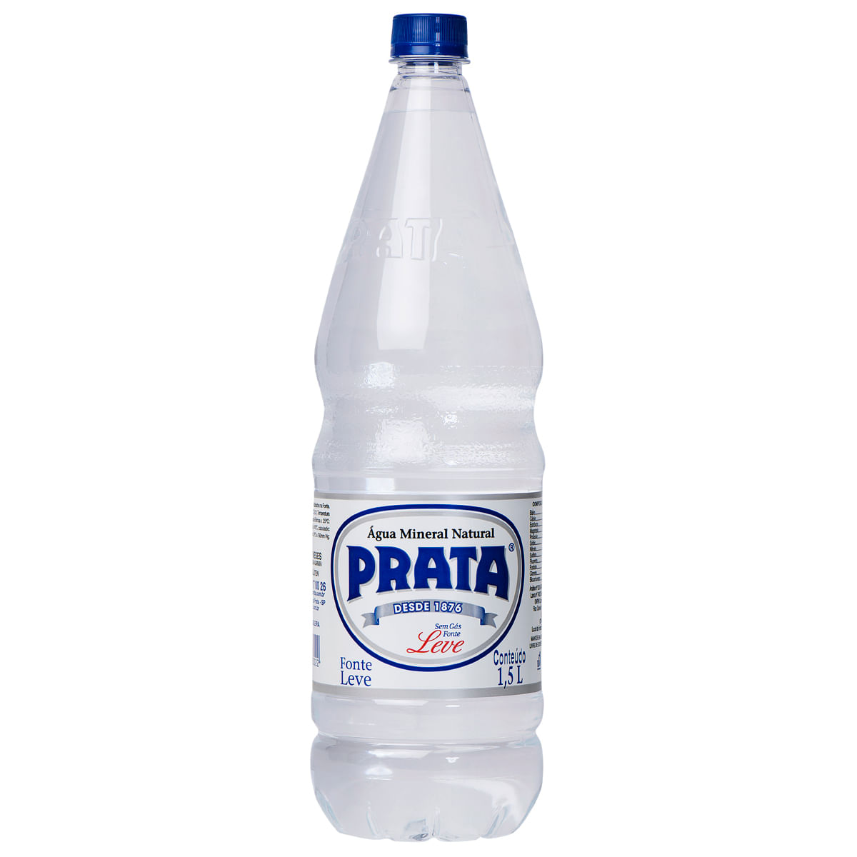 Água Mineral sem Gás Prata 1,5 Litro - Carrefour - carrefourbrfood