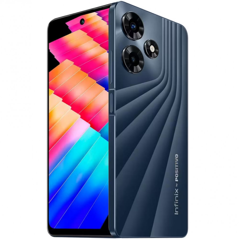 Imagem Smartphone Infinix Hot 30 8Gb De Ram 256Gb, 50Mp E 8Mp, Carregamento Rápido 33W, Bateria 5000Mah, Tela 6,78 Fhd+ 90Hz, Dual Chip