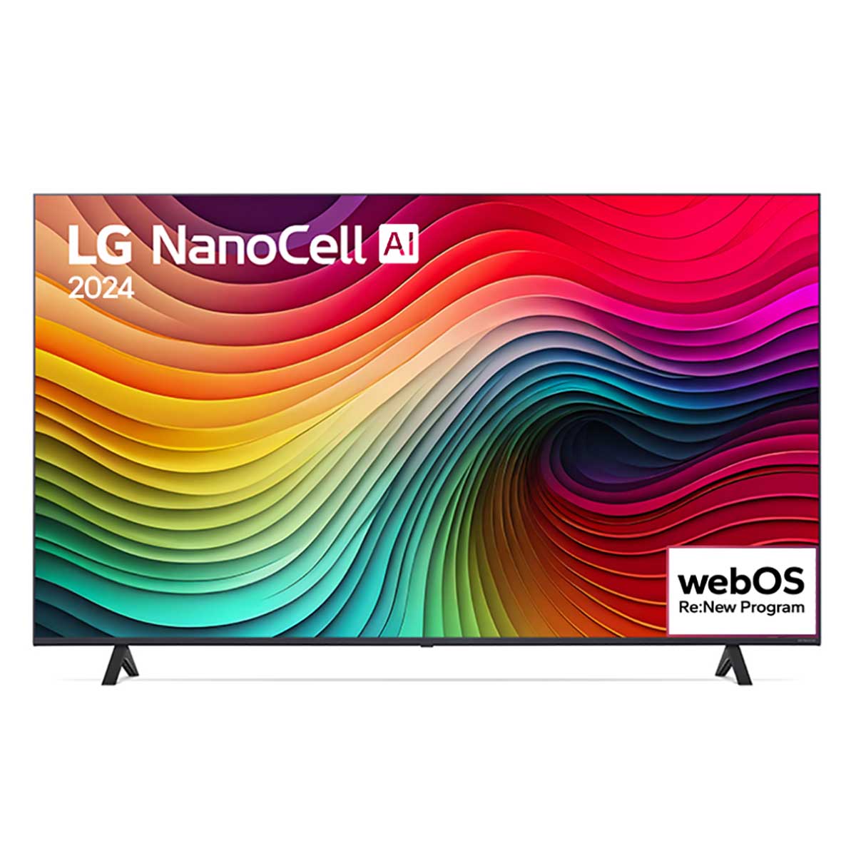 Imagem Smart Tv Lg 86" 4K Nanocell 86Nano80 Processador ?5 Ger7 Ai 4K Hdr10 Pro Webos 24 Lg Channels Controle Smart Magic Alexa E Chromecast