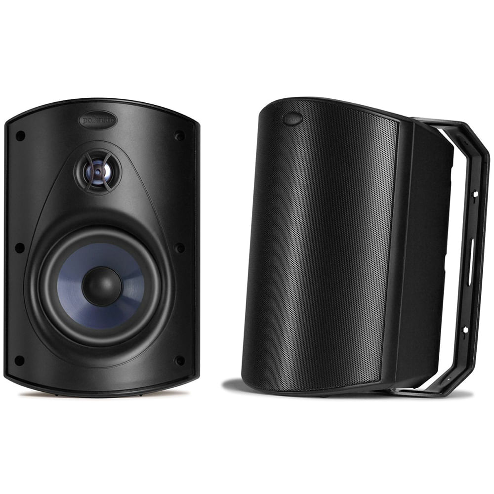 Polk Audio Atrium 4 - Par De Caixas Acústicas Outdoor All Weather 100W Preto