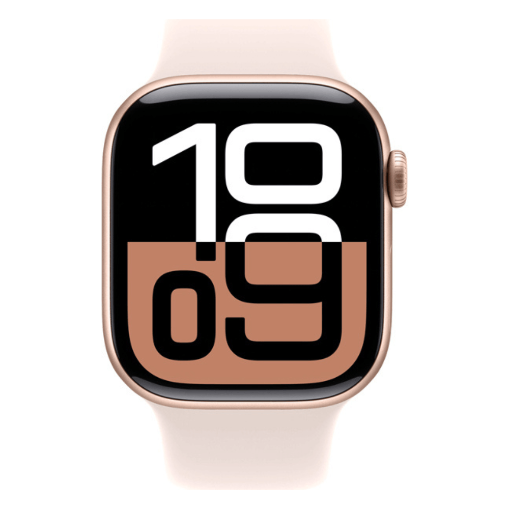 Imagem Apple Watch Series 10 46 Mm Mwwu3lw Gps - Rose Gold Aluminum Light Blush Sport