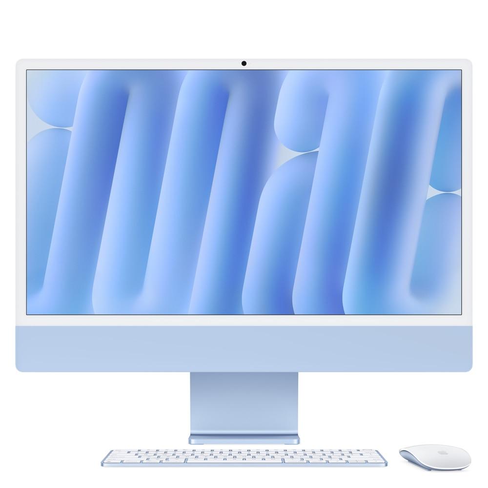 Imagem Imac 24", M4, Cpu 10 Núcleos E Gpu 10 Núcleos, Memória Unificada 24Gb, 512Gb Ssd - Azul
