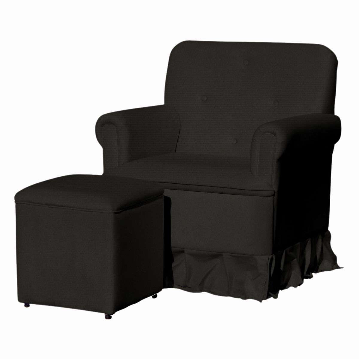 Suede Preto