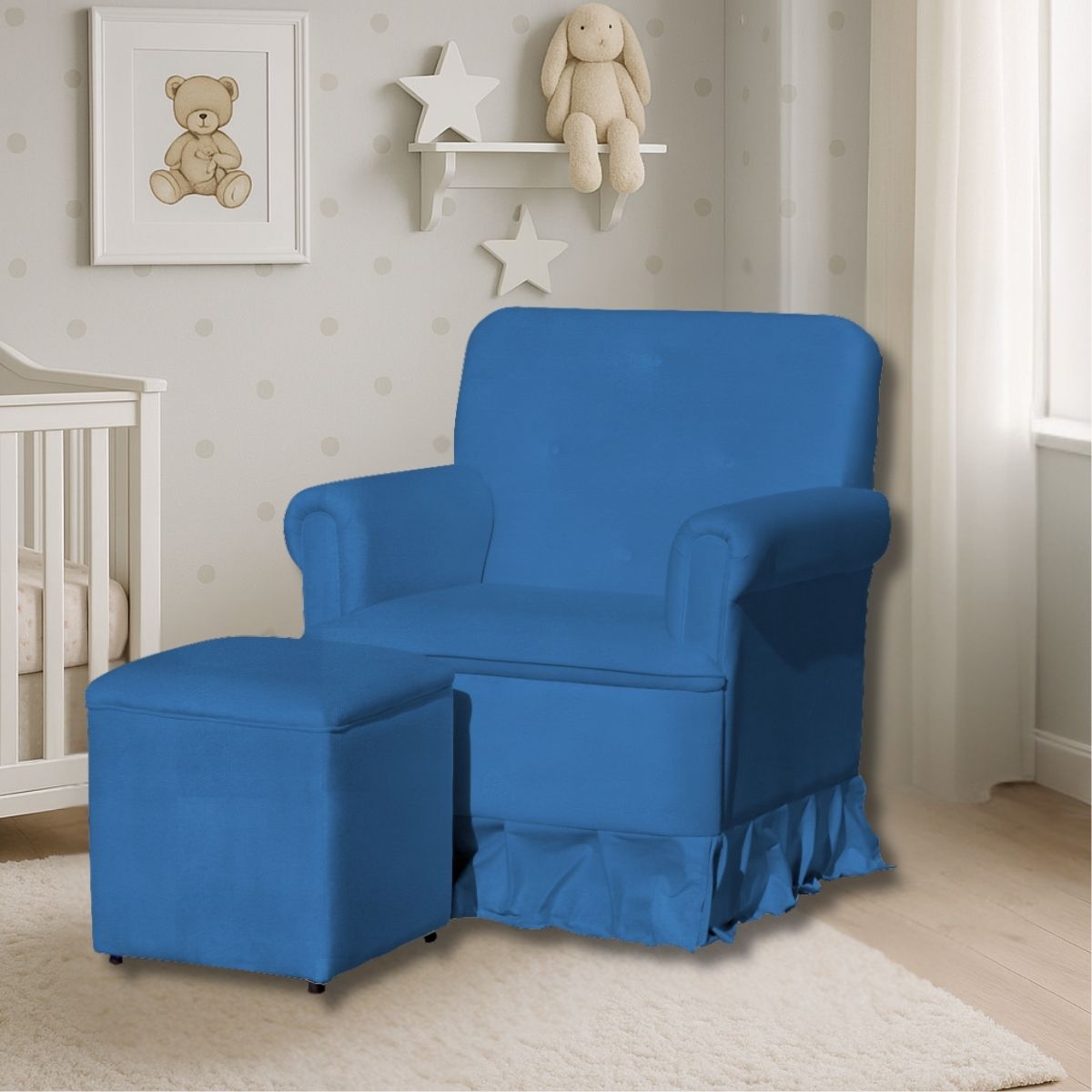 Suede Azul Royal