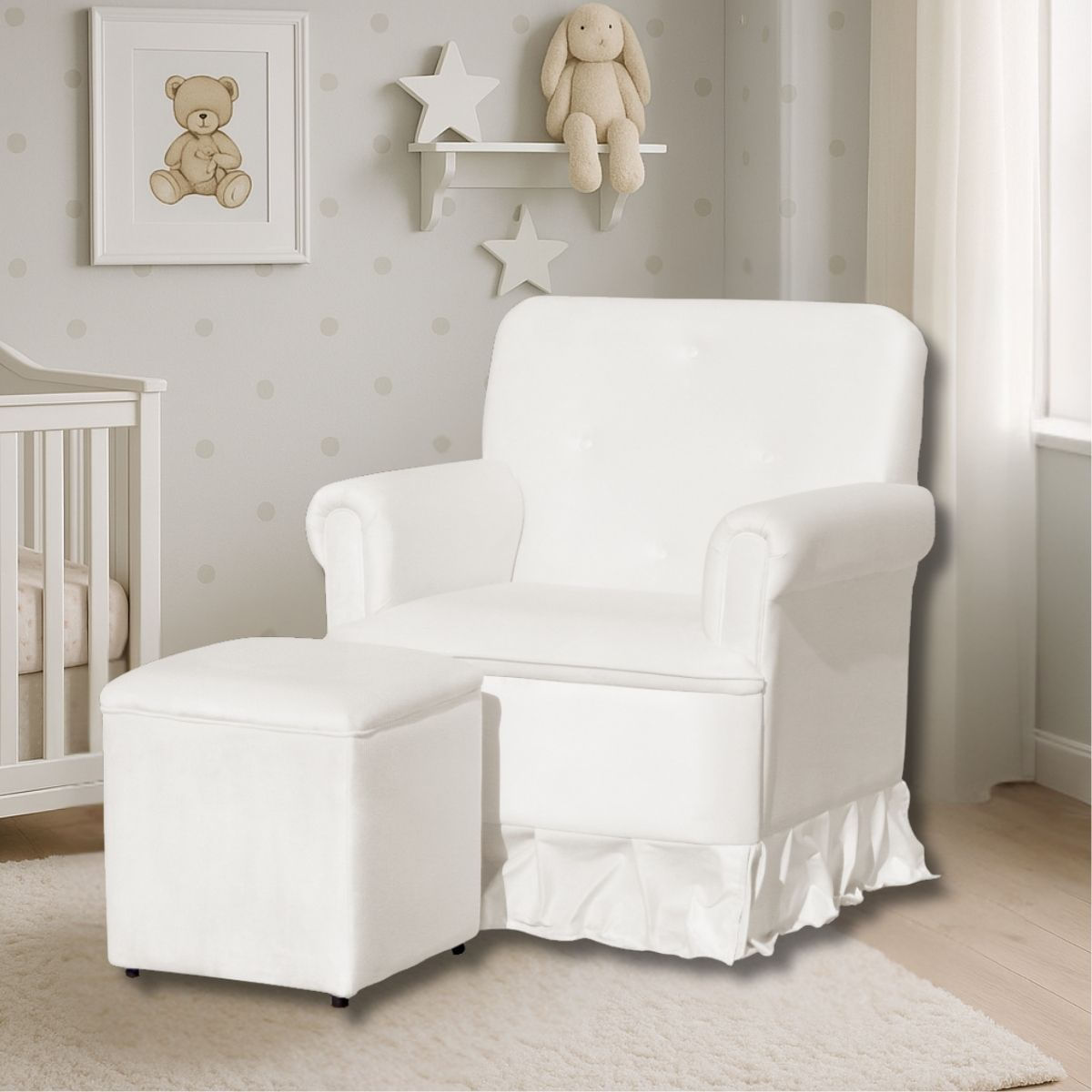 Suede Branco