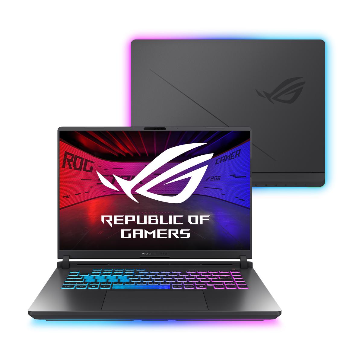 Imagem Notebook Gamer Rog Strix G16 G615jpr Nvidia Rtx 5070 Intel Core I9 14900Hx 32Gb Ram 1Tb Ssd Windows 11 Home Tela 16 240Hz Led Cinza - S5001w