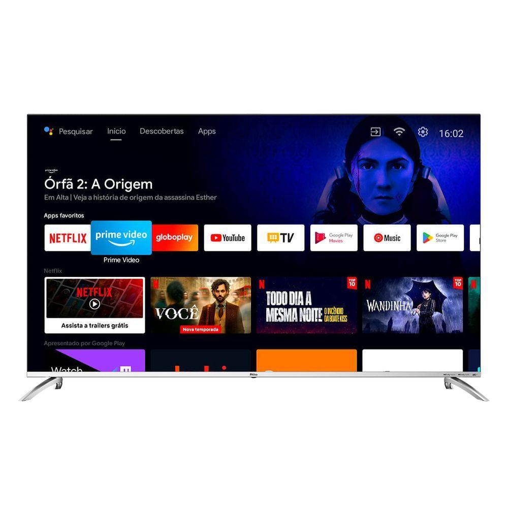 Imagem Smart Tv 58" Philco Android Tv 4K Led Ptv58g7pagcsbl Bivolt