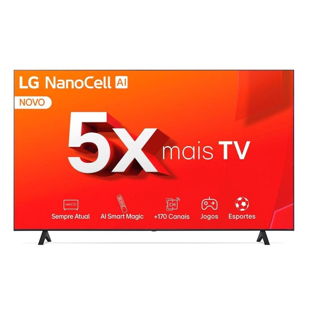 Imagem Smart Tv 4K Lg Nanocell 65 65Nano80tsa Bivolt (Reembalado)