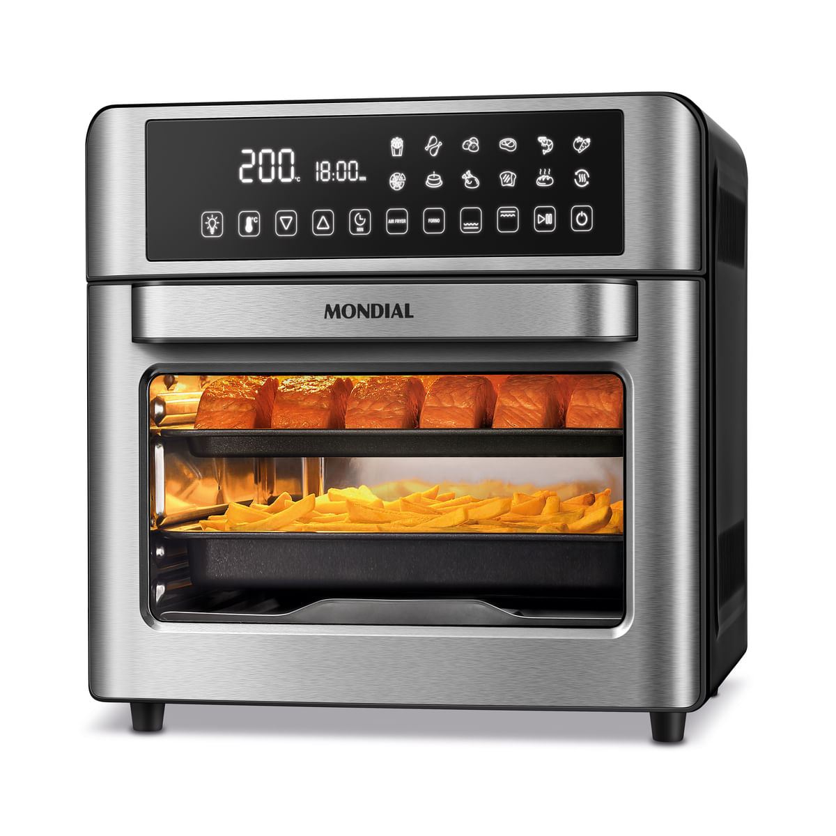 PRETO COM INOX