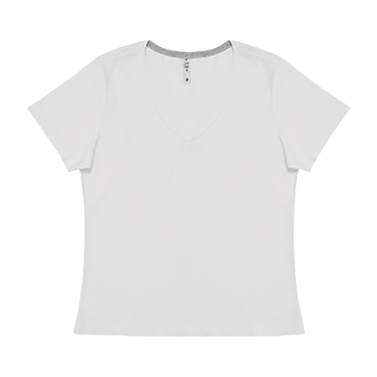 Blusa Feminina Mc Branca M Em Algodão Tex