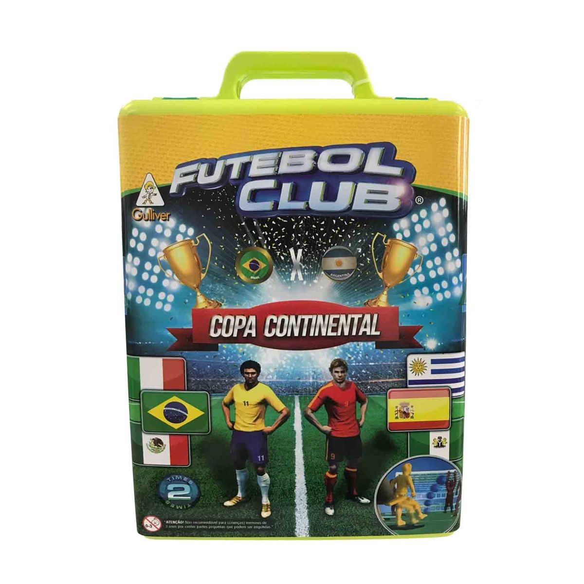Futebol Club Seleções Copa Continental Brasil X Argentina - Gulliver