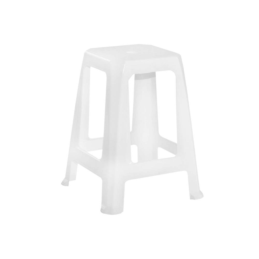Banqueta Em Polipropileno Taly 46Cm Branca