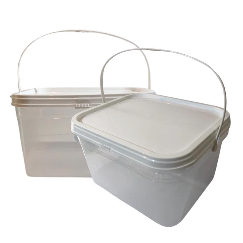 Balde Para Ordenha De Leite Transparente 2.4l