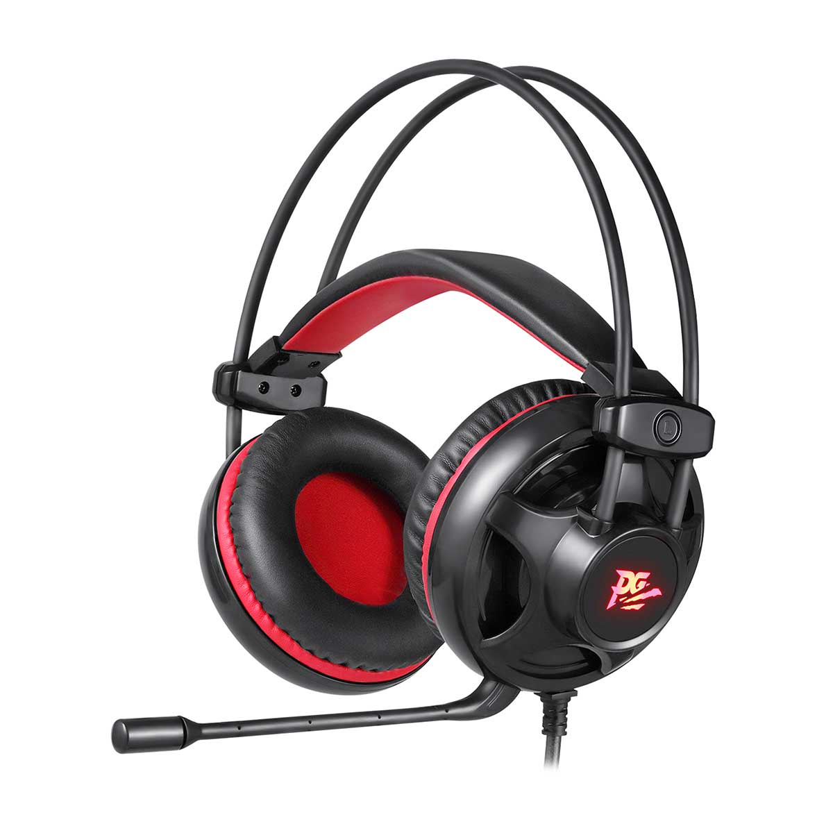 Headset Gamer Philco Phs11v-Retroiluminação Led - Preto