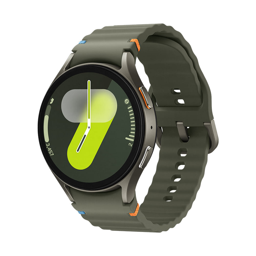Imagem Samsung Galaxy Watch7 Smartwatch 44mm Lte, Galaxy Ai, Tela Em Cristal De Safira Verde