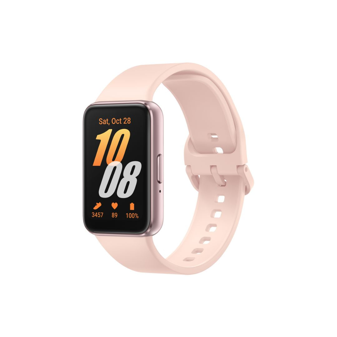Imagem Smartwatch Samsung Galaxy Fit3 Display 1.6 Rose Sm-R390