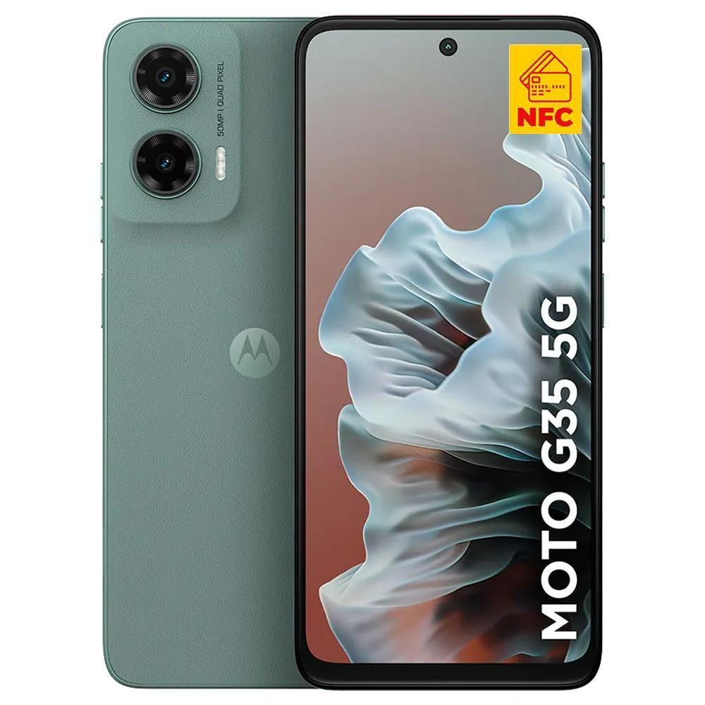 Imagem Smartphone Motorola Moto G35 5G 256Gb 12Gb Ram Boost Câmera Com Ai Nfc Cinza