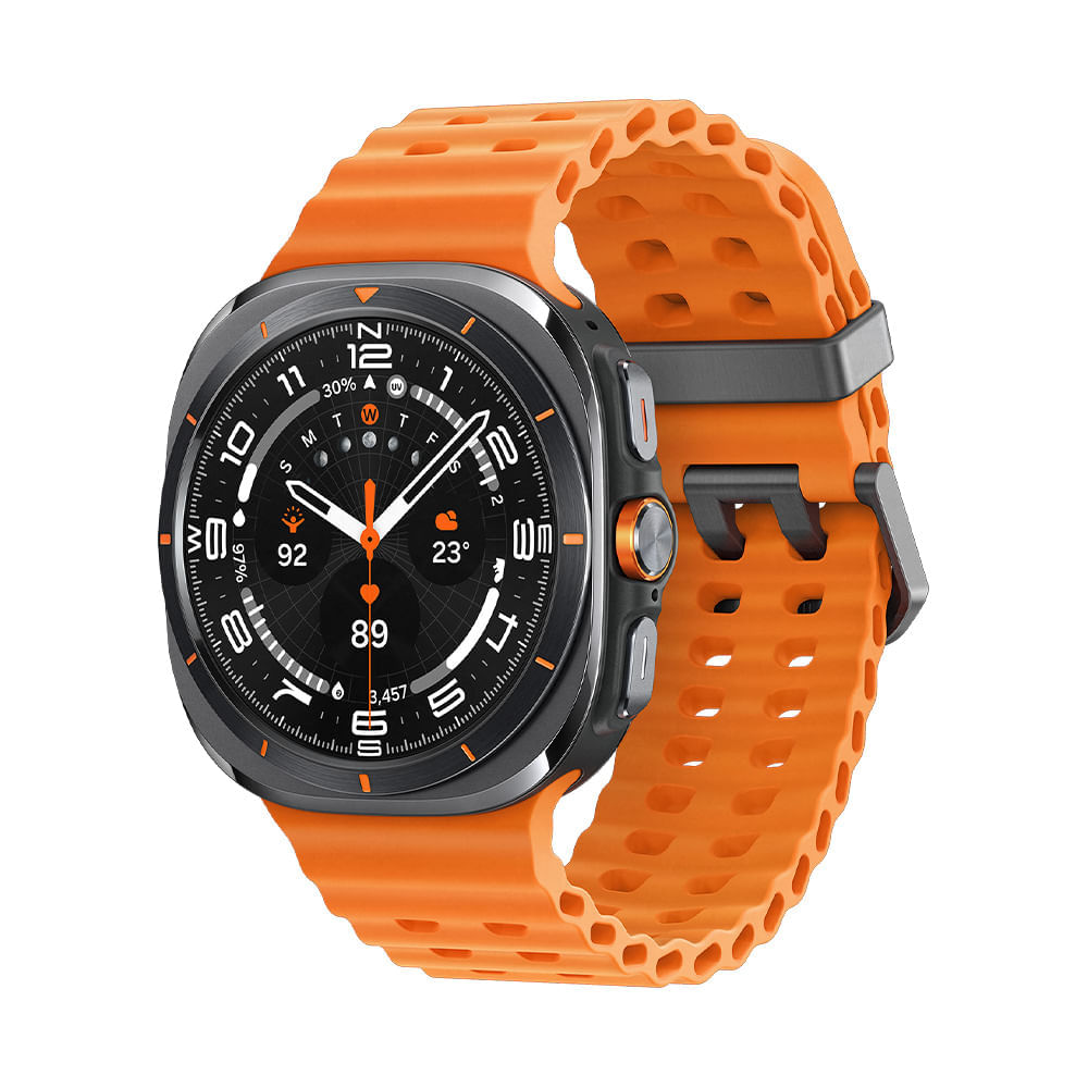 Imagem Samsung Galaxy Watch Ultra 2025 Smartwatch 47mm Lte, Galaxy Ai, Titânio Aeroespacial Titânio Cinza