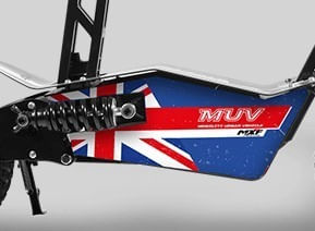 Patinete Eletrico Muv 1600W Mxf 48 Volts Quadro Preto