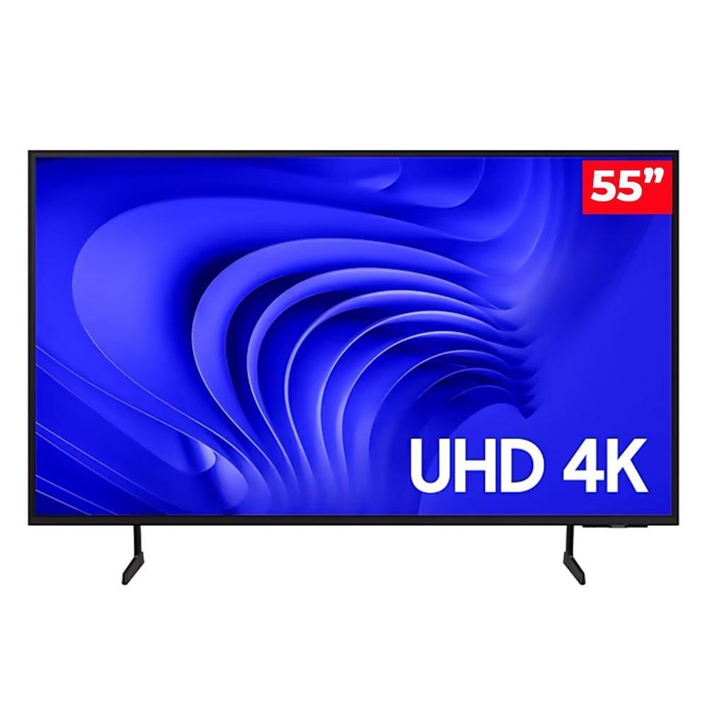 Imagem Smart Tv Samsung 55" Uhd 4K 55Du7700 Com Xbox Game Pass Ia Energy Mode Alexa Built In Bivolt