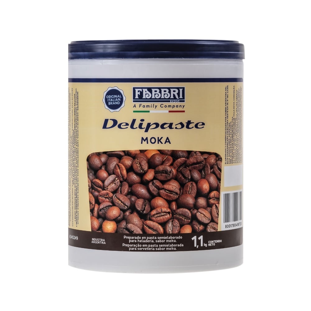 Delipaste Sabor Artificial De Café 1,1kg Fabbri