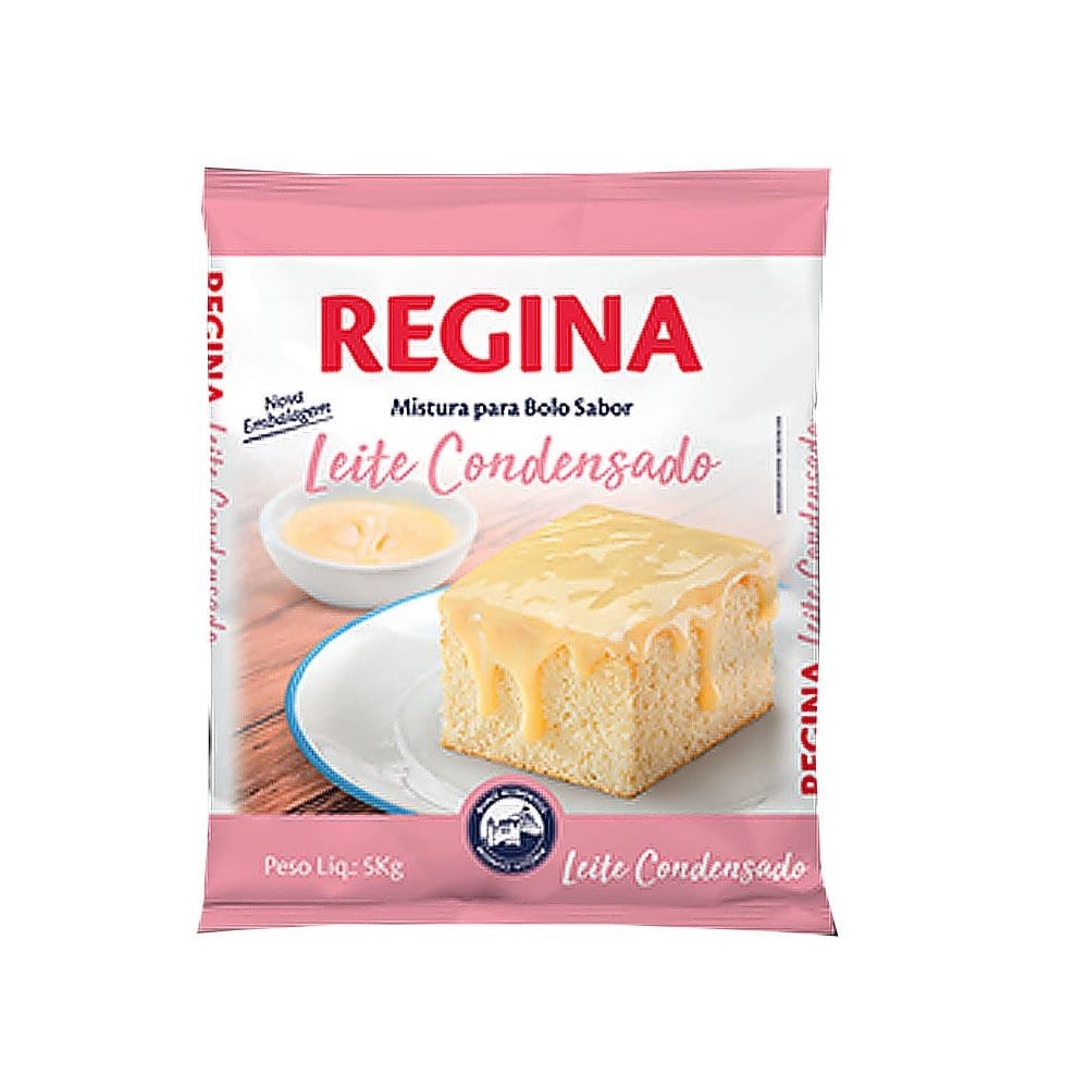 Mistura De Bolo Leite Condensado 400g Regina