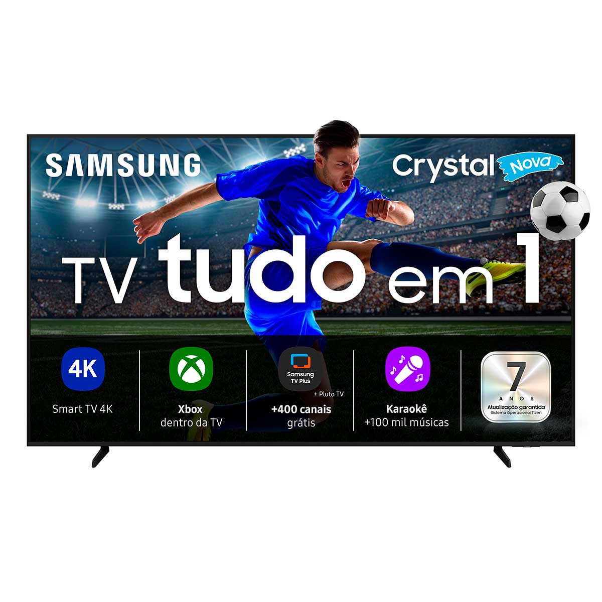 Imagem Samsung Smart Tv 55" Crystal Uhd 4K U8600f 2025 Xbox Cloud Gaming Ai Energy Mode Alexa Integrada