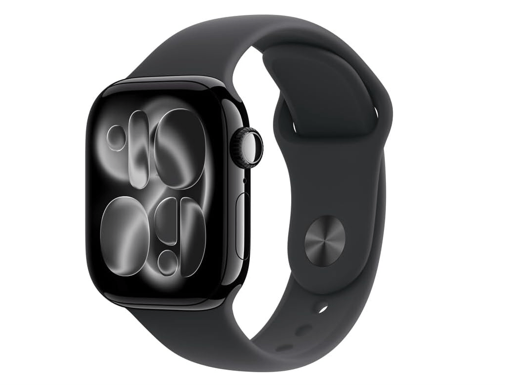 Imagem Apple Watch Series 11 42mm Preto Gps Com Pulseira Sport Band