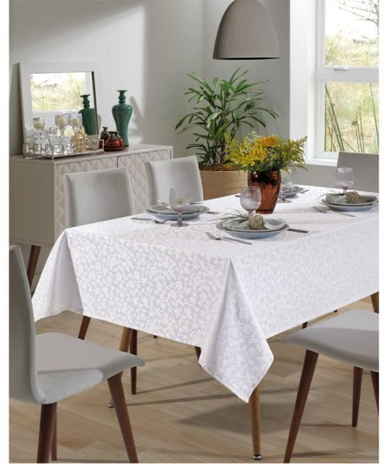 Toalha De Mesa Requinte Em Jacquard 4 Lugares | Dohler