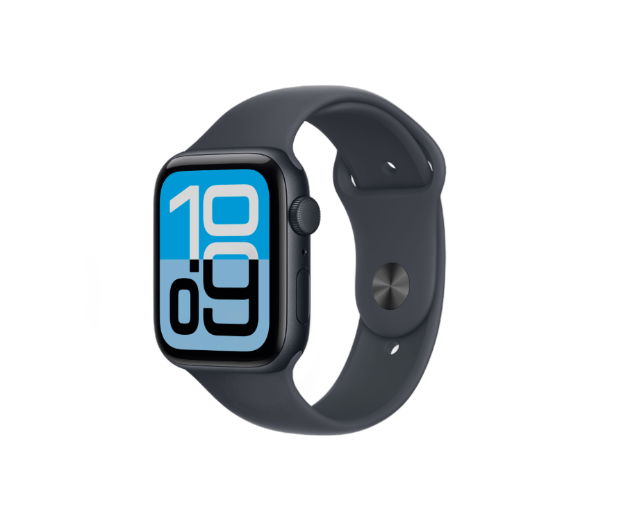 Imagem Apple Watch Se 3 2025 44mm Preto Gps Com Pulseira Sport Band